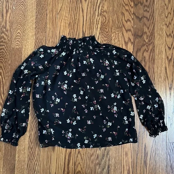 Madewell Flower Blouse - Picture 6 of 8